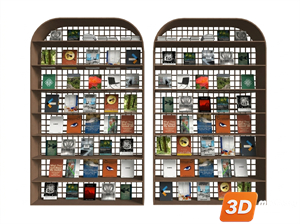 Decorative cabinet Skp Files